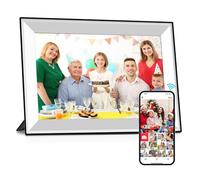 Cornice Digitale WIFI Da 10,1 Pollici, 32 GB, IPS, 1280 X 800, Schermo Touch Full HD, Intelligente Integrata Schermo Ad Alta Definizione(White)