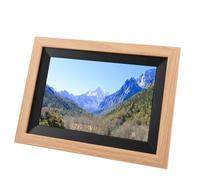 Cornice Digitale WiFi da 10,1 Pollici, Touch Screen IPS 1280x800 Cornice Digitale Elettronica Intelligente Memoria da 16 GB Rotazione Automatica Display per Foto Montabile a