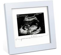 Cornice d'immagine bambino per le immagini ad ultrasuoni -Cornice d'immagine ecografia bambino,Ecografia bambino Cornice d'immagine gravidanza regali per le future mamme,Ecografia cornice (Mist Blue)