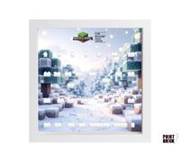 Cornice Display 27cm per LEGO 21280 Calendario dell’Avvento Minecraft 2025