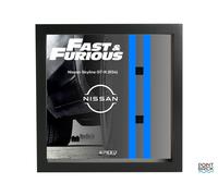 Cornice Display 27cm per LEGO 76917 Speed Champs 2 Fast 2 Furious Nissan Skyline