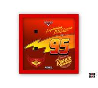 Cornice Display 27cm per LEGO 77255 Speed Champions Disney Cars Saetta McQueen