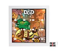 Cornice Display 27cm per LEGO Minifigures - 71047 Dungeons & Dragons - Comics