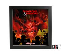 Cornice Display 27cm per LEGO Minifigures - 71047 Dungeons & Dragons - Dragon