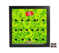 Cornice Display 27cm per LEGO Minifigures Serie Classiche 1-21
