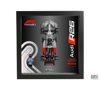 Cornice Display 27cm per LEGO Speed Champions 77259 Audi Revolut F1 Team R26
