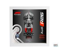 Cornice Display 27cm per LEGO Speed Champions 77259 Audi Revolut F1 Team R26