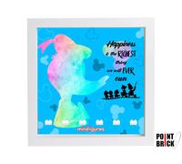 Cornice Display 27cm Rainbow per LEGO Minifigures Disney serie 1 e 2