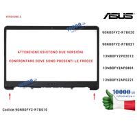Cornice Display Bezel LCD [Versione 2] ASUS VivoBook X510 S510 (NERA) S510U S510