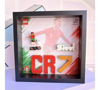 Cornice Display Mundial Frame adatta per Set Lego #43012 Cristiano Ronaldo CR7