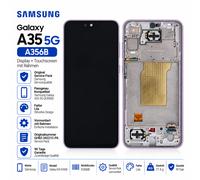 Cornice display Super AMOLED originale Samsung Galaxy A35 5G A356B viola