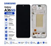 Cornice display Super AMOLED originale Samsung Galaxy A36 5G A366B bianco