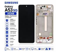 Cornice display Super AMOLED originale Samsung Galaxy A53 5G A536B bianco