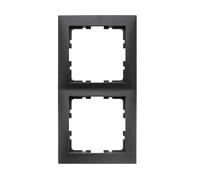 CORNICE DOPPIA PER INTERRUTTORE O PRESA BERKEL Serie S.1 Berker, Antracite