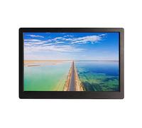 Cornice Elettronica, Display a LED HD da 14,1 Pollici Cornice per Foto Intelligente 100-240 V Riproduzione in con Telecomando IR per la pubblicità (Spina UE)