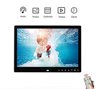 Cornice elettronica intelligente, mostra le immagini sulla cornice tramite l'app mobile Cornice elettronica intelligente Chiavetta USB e telecomando inclusi e video, regalo cornice multifunzione