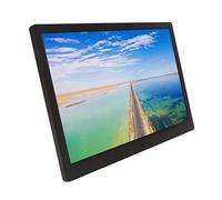 Cornice Elettronica per Foto, Interfaccia USB di Grande Memoria Telecomando per Cornice Digitale 100-240 V per la Musica (Spina UE)