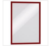 Cornice espositiva Durable DURAFRAME® formato A3 rosso in conf. 6 pz - 4883-03