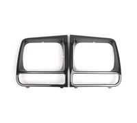 Cornice Esterna Faro Per Jeep Cherokee 1997-2001 Nero ABS Di Ricambio
