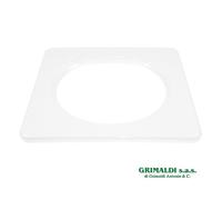 CORNICE ESTERNA PER SPORTELLO OBLÒ LAVATRICE REX ZOPPAS 1242106100 ORIGINALE