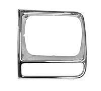 Cornice faro anteriore sinistro per jeep cherokee 1997 in poi cromato