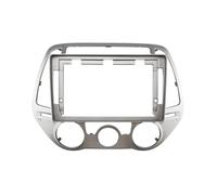 cornice fascia radio stereo Auto Stereo Dash Fascia Trim Lunetta 2 Din Unità Principale Kit Telaio Autoradio Per Hyundai I20 2012 2013 2014(Fotogramma 2)