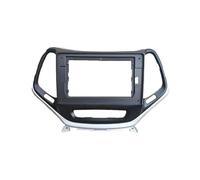 cornice fascia radio stereo Per Jeep Per Grand Cherokee 2014 2015 2016 2017-2018 Kit Pannello Montaggio Radio 10 Pollici Telaio Fascia Canbus Box Decoder(Frmae)
