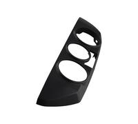 cornice fascia radio stereo Per Polo 9N 2002 2003 2004 2005-2010 6Q0820075C 1QA Auto Nero Cruscotto Anteriore Pannello Controllo Riscaldatore CA Trim Cover Cap
