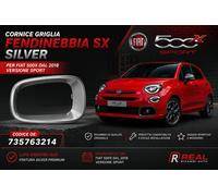 Cornice Fendinebbia Anteriore Sinistro Silver per 500 X dal 2019 Sport 735763214