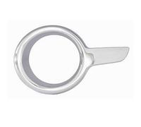 Compatibile con Peugeot 208 04.2012>12.2014 Cornice Fendinebbia Sx Cromata