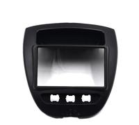 Cornice for autoradio DVD 2 DIN da 7 pollici adatta for Toyota Aygo Citroen C1 Peugeot 107 2005-2014 Kit cruscotto Pannello radio Copertura stereo