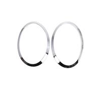 Cornice for fari cromata adatta for MINI Cooper F55 F56 F57 2014+, finitura cromata argento, anello di copertura for fari anteriori sinistro e destro(Right 1pc)