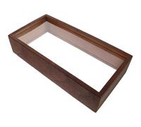 Cornice for Foto con Scatola di Ombre for Fiori secchi for Esposizione in Legno for ricordi, premi, Bouquet per Fiori Secchi, Fai da Te, Foto(Dark Wood Color)