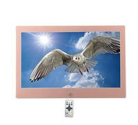 Cornice for foto digitale da 12 pollici, cornice for foto in metallo può essere collegata a una cornice for foto elettronica USB o SD, display ad alta definizione con telecomando, supporto for video e