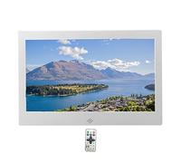 Cornice for foto digitale da 12 pollici, cornice for foto in metallo può essere collegata a una cornice for foto elettronica USB o SD, display ad alta definizione con telecomando, supporto for video e