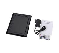 Cornice For Foto Digitale Da 8 Pollici Album TFT Schermo LCD Cornice Digitale Orologio MP3 MP4 Funzione Lettore Film Con Telecomando Condividi facile(Black)