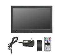 Cornice for foto digitale, schermo IPS da 10 pollici Supporto for induzione del corpo umano for archiviazione, MS, orologio di supporto, calendario, sveglia, interruttore di temporizzazione (Color :