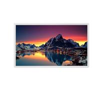 Cornice for foto digitali di grandi dimensioni da 27 pollici e 32 pollici, connessione WIFI, comoda trasmissione da telefono cellulare, adatta a una varietà di luoghi commerciali. (Color : White, Si