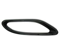 CORNICE FORO MARMITTA PARAURTI DX NERA LUCIDA PER MERCEDES CLASSE A W177 2018>