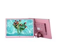 Cornice foto digitali Schermo FHD IPS 15,4 pollici 1280x800 ad alta risoluzione 16:9 Cornici digitali - 4 colori - Supporto ingresso HDMI/Riproduzione video HD 1080P Regalo la famiglia