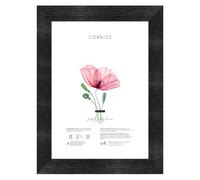 Cornice foto legno da parete shabby BLACK per stampe diplomi poster quadri