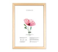 Cornice foto legno Naturale per stampe pergamene diplomi poster quadri moderni