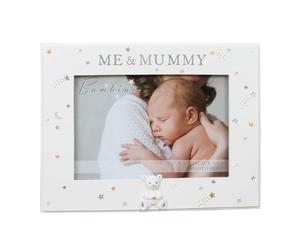 Cornice Foto Neonati - 6” X 4” - Crema / Unisex - Io E Mamma