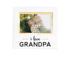Cornice fotografica con scritta Pearhead I Love Grandpa per il nonno