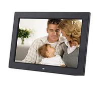 Cornice fotografica digitale, 12 pollici 1280 volte; 800 Lettore foto/musica/video Full IPS ad alta risoluzione, supporto display per macchina pubblicitaria a parete On/Off automatico, regalo