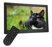 Cornice fotografica digitale, 15,6 pollici 1920 * 1280 HD IPS 16:9 Widescreen Smart Body Induction Cornice digitale, Cornice elettrica Supporta la riproduzione di musica video Inglese francese