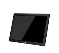 Cornice fotografica digitale ad alta definizione da 17 pollici, corpo ultrasottile, display LED, immagini nitide, supporto di più lingue (Black17inch)