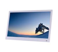 Cornice fotografica digitale multifunzionale con rilevamento del corpo umano, montaggio a parete, supporta foto, video e visualizzazione calendario