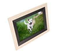 Cornice Fotografica Digitale, Smart 100-240V IPS Schermo Touch Frame Elettronica 10,1 Pollici per la Casa (Spina UE)