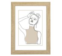 Cornice fotografica in legno ""Copenaghen"", rovere, 30 x 40 cm